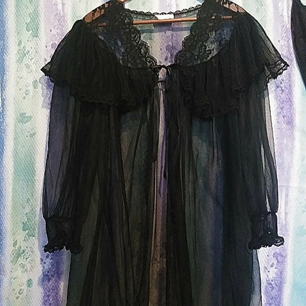 Goth Victorian Lingerie Cover Up